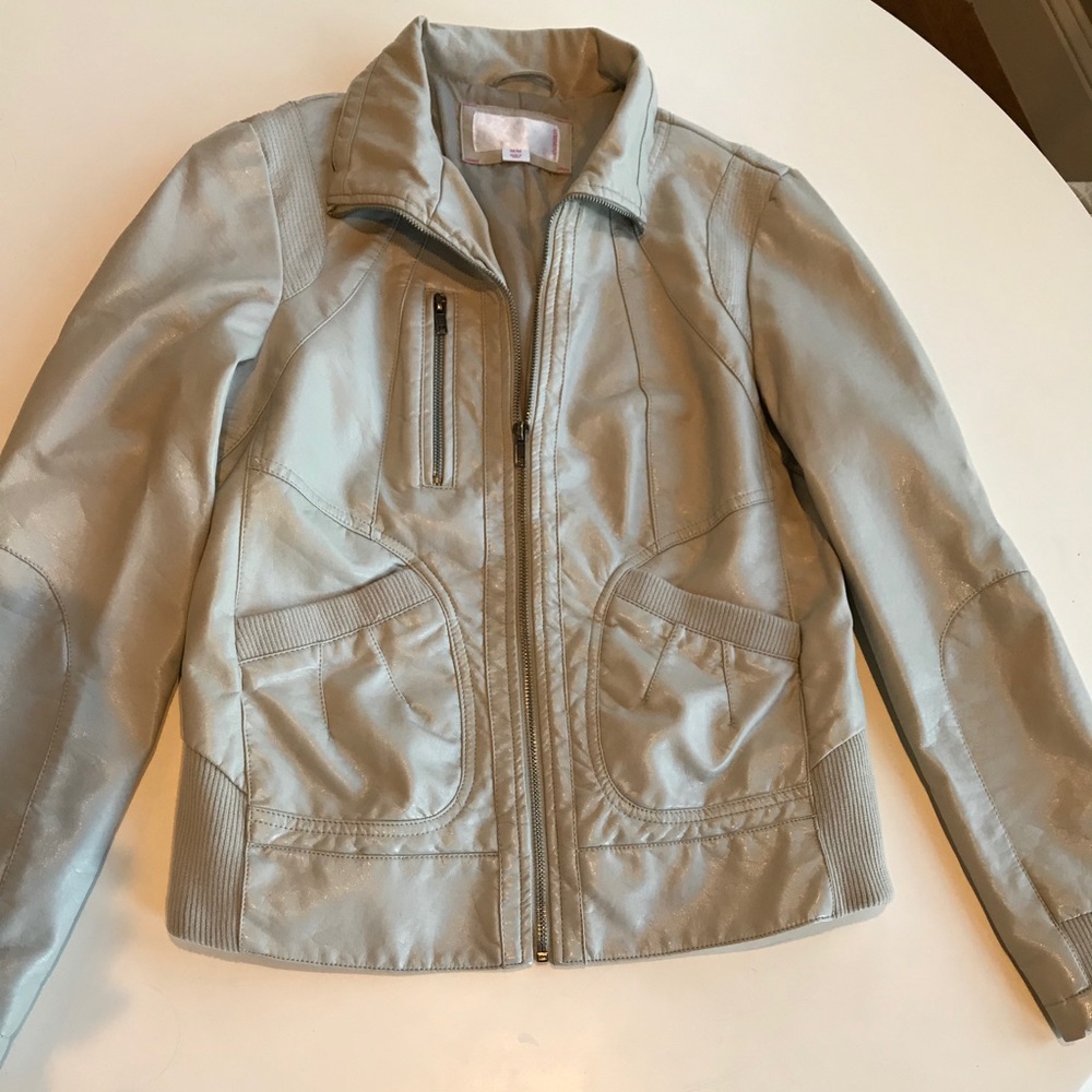 🌿XHILARATION faux leather jacket.